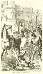 The Death of Wat Tyler by English School