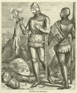 The Death of the Black Prince by English School
