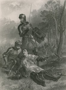 The Death of the Earl of Warwick, King Henry VI by English School