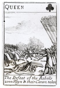 The Defeat of the Rebels at the Battle of Sedgemoor, 6th July 1685 by English School