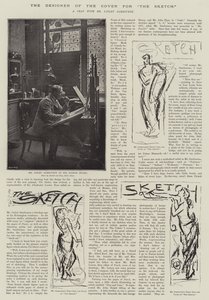 The Designer of the Cover for "The Sketch"