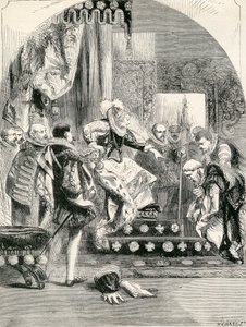 The Dismission of the Earl of Murray and the Abbot of Kilwinning by Elizabeth