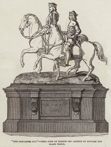 The Doncaster Cup, King John of France Led Captive by Edward the Black Prince by English School