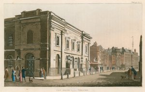 The Drury Lane Theatre, London by English School