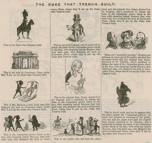 The Duke That Trench Built; from Punch, 1846