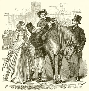 The Duke and the Little Soldier by English School