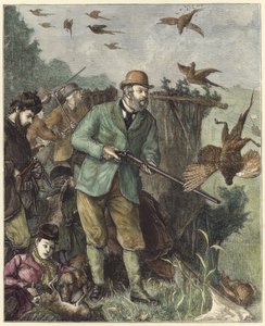 The Duke in a Warm Corner by English School