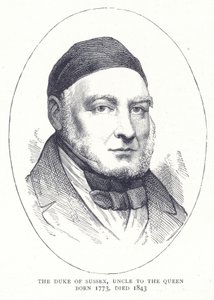 The Duke of Sussex, Uncle to the Queen, Born 1773, Died 1843 by English School