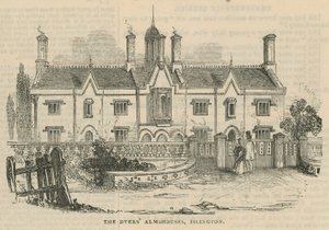 The Dyers Almshouses in Islington by English School