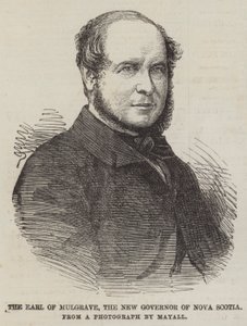 The Earl of Mulgrave, the New Governor of Nova Scotia