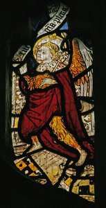 Angel Gabriel at the Annunciation by English School