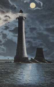 The Eddystone Lighthouse by English School