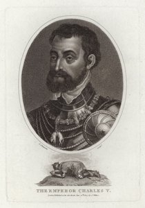 The Emperor Charles V by English School