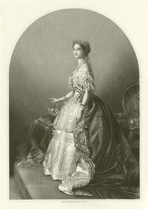 The Empress Eugenie by English School