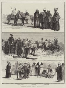 The English Occupation of Egypt, Sketches in Cairo by English School