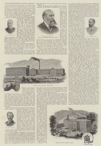 The English Sewing Cotton Company (engraving) by English School