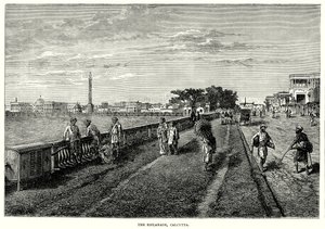 The Esplanade, Calcutta by English School
