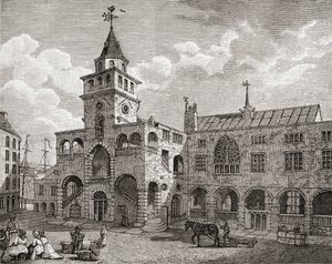 The Exchange, Newcastle upon Tyne in the 17th century, from 