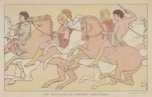 The Festival of Athene, Horsemen