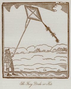 The Fiery Drake or Kite by English School