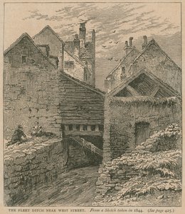 The Fleet Ditch near West Street