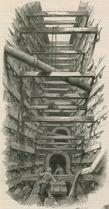 The Fleet Street sewer by English School