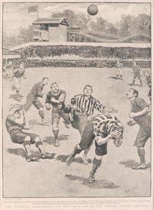 The Football Association Cup - The Final Tie in the Crystal Palace Grounds, 1895 by English School