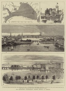 The Forthcoming International Amateur Regatta at Hamburg (engraving) by English School