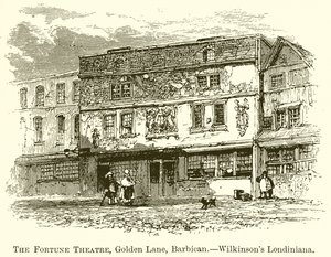 The Fortune Theatre, Golden Lane, Barbican.--Wilkinson