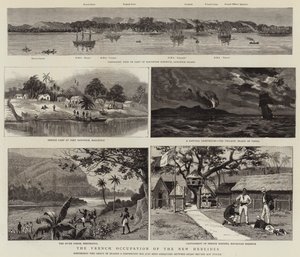 The French Occupation of the New Hebrides by English School