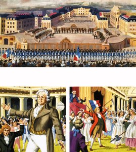 The French Revolution by English School