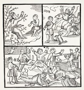 The Friar and the Boy by English School