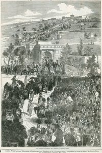 The Funeral of the Duke of Sussex by English School