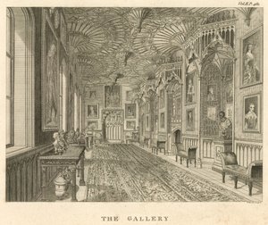 The Gallery at Strawberry Hill, Twickenham, London by English School