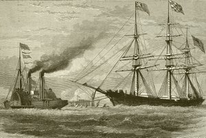 The George Griswold Entering the Mersey