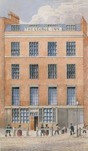 The George Inn, Smithfield by English School