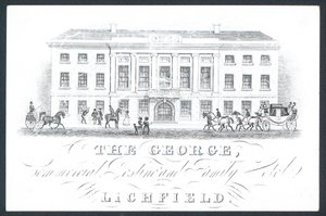The George, commercial and family hotel by English School