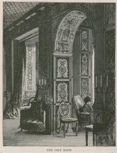 The Gilt Room, Holland House by English School