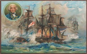 The Glorious 1 June 1794 by English School