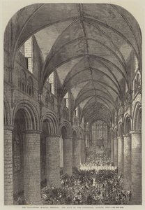The Gloucester Musical Festival, the Nave of the Cathedral, looking West