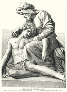 The Good Samaritan by English School