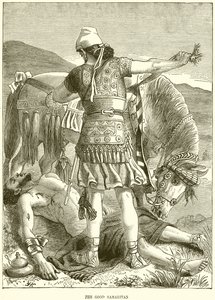 The Good Samaritan by English School