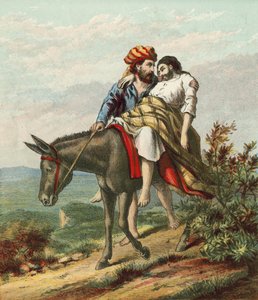 The Good Samaritan Caring for the Wounded Traveller