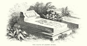 The Grave of Albert Durer by English School