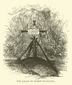 The Grave of Bishop Mackenzie by English School