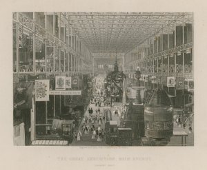 The Great Exhibition, Main Avenue, looking east by English School