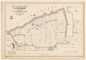 The Great Fire in Southwark Plan