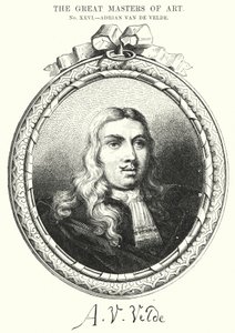 The Great Masters of Art, Adrian Van de Velde by English School