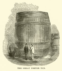 The Great Porter Tun by English School
