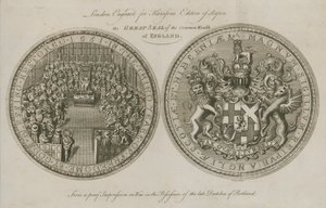 The Great Seal of the Commonwealth of England by English School